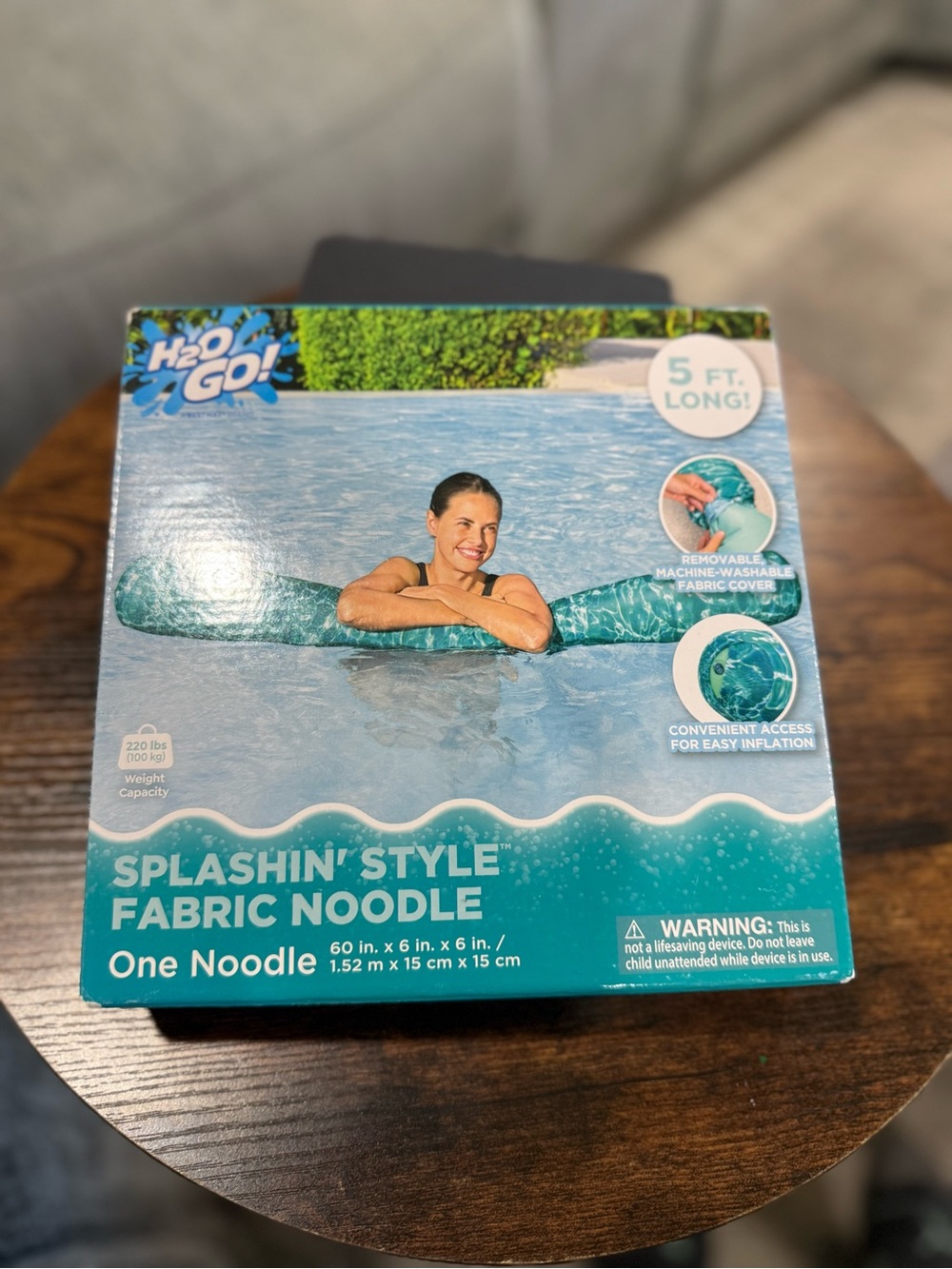 H2O GO! Splashin' Style Fabric Noodle - Teal